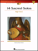 14 Sacred Solos Vocal Solo & Collections sheet music cover